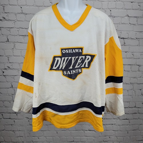 Oshawa saints dwyer white - #9,
